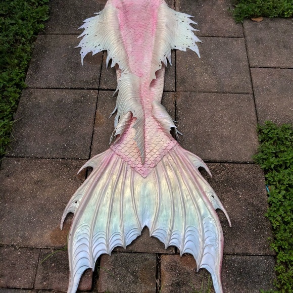 Opal Sea Dragon Merbella Studios Silicone Tail - Picture 2 of 13